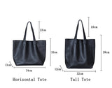 Black Leather Tote Bags For Women Black Soft Leather Tote Bag Soft Black Leather Tote 