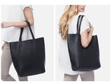 Black Leather Tote Bags For Women Black Soft Leather Tote Bag Soft Black Leather Tote 