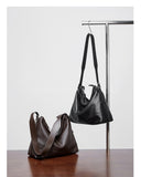 brown Leather Hobo Shoulder Bag Best Leather Hobo Bags Cowhide hobo purse Womens