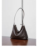 brown Leather Hobo Shoulder Bag Best Leather Hobo Bags Cowhide hobo purse Womens
