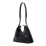 Black Leather Hobo Shoulder Bag Best Leather Hobo Bags Cowhide hobo purse Womens