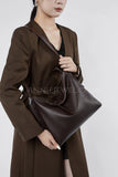 brown Leather Hobo Shoulder Bag Best Leather Hobo Bags Cowhide hobo purse Womens