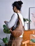 Lambskin Leather Croissant Bag Croissant Sling Bags Croissant Shoulder Bags Unisex Bags - Annie Jewel