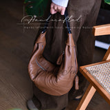 Women's Slouchy Hobo Bag Shoulder Soft Leather Slouchy Hobo Bag Purse - Annie Jewel