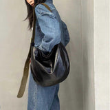 black Hobo Bag Soft Leather Slouchy Hobo Bag black Leather Hobo Bag Womens