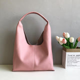 Women's Hobo Leather Tote bag Slouchy Soft Leather Handbags Slouchy Hobo Shoulder Bag 