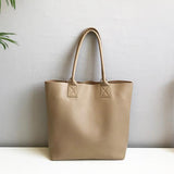 Soft Leather Tote Bag Simple Leather Tote Bag Genuine Leather Tote Bags For Women 