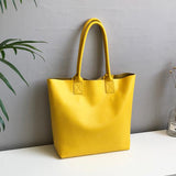 Soft Leather Tote Bag Simple Leather Tote Bag Genuine Leather Tote Bags For Women 