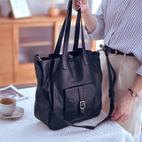 black leather bag tote  Soft Leather Tote Bag Medium Leather Tote Bag Womens 