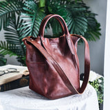 small soft leather purse Tote Bag With Shoulder Strap Soft Tote Bags Womens 