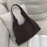 Suede Leather Hobo Tote brown Suede Hobo Bag brown Hobo Purse Bag Womens