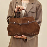 Genuine Leather Suede Tote Suede Leather Tote Bag Suede Leather Handbags Womens 
