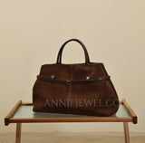 Genuine Leather Suede Tote Suede Leather Tote Bag Suede Leather Handbags Womens 