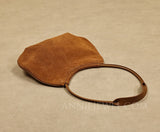 Suede Leather Hobo Bag Brown Suede Hobo Bag Small Hobo Shoulder Bag Womens - Annie Jewel