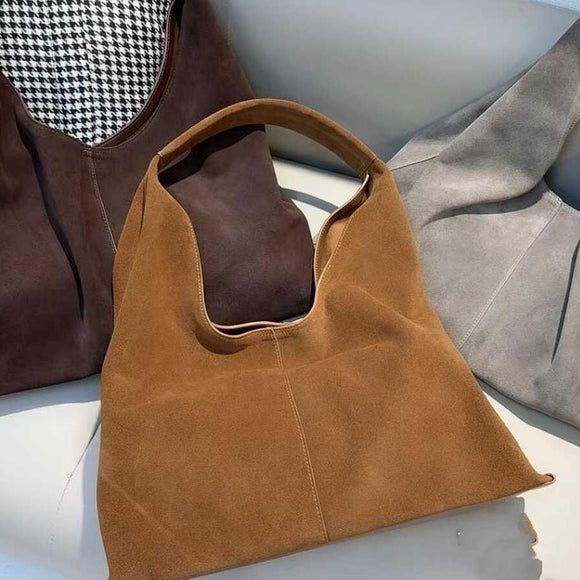 Suede Hobo camle Suede Hobo Bag Soft Leather Slouchy Hobo Bag Womens 