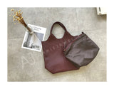 Burgundy Leather Tote Bag Tall Leather Tote Bag Leather Shopper Bag Womens 