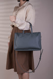 genuine leather tote bag