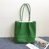 Genuine Leather Tote Purse Leather Tote Bag Green The Leather Medium Tote Bag