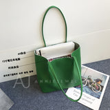 Genuine Leather Tote Purse Leather Tote Bag Green The Leather Medium Tote Bag