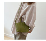 The Leather Mini Tote Bag Leather Tote Crossbody Bag Leather Mini Crossbody Tote Ladies - Annie Jewel