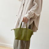 The Leather Mini Tote Bag Leather Tote Crossbody Bag Leather Mini Crossbody Tote Ladies - Annie Jewel
