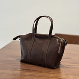 The Leather Mini Tote Bag Leather Tote Crossbody Bag Leather Mini Crossbody Tote Ladies - Annie Jewel