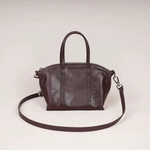 The Leather Mini Tote Bag Leather Tote Crossbody Bag Leather Mini Crossbody Tote Ladies - Annie Jewel