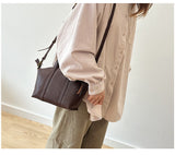 The Leather Mini Tote Bag Leather Tote Crossbody Bag Leather Mini Crossbody Tote Ladies - Annie Jewel