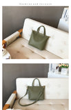 Small leather tote handbags Ladies Small Leather Purse Tote Bag With Leather Straps 