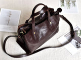 Small Brown Leather Purse The Leather Small Tote Bag Womens 