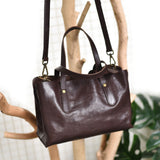 Small Brown Leather Purse The Leather Small Tote Bag Womens 