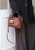 Women's Small Black Leather Tote Bag The Leather Small Tote Bag