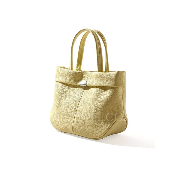 Yellow Leather Handbag The Leather Small Tote Bag The Tote Bag Small Leather Womens 