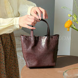 The Leather Small Tote Bag Crossbody Ladies Small Leather Purse Womens - Annie Jewel