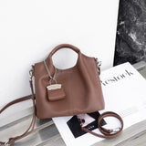 Women's Small brown Leather Tote Bag The Leather Small Tote Bag