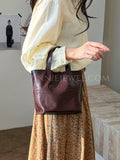 The Leather Small Tote Bag Crossbody Ladies Small Leather Purse Womens - Annie Jewel