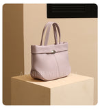 PinkLeather Handbag The Leather Small Tote Bag The Tote Bag Small Leather Womens 