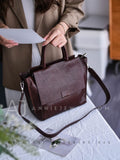 Women's Satchel Tote Handbags brown leather satchel Tote Bag Satchel