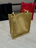 Suede Leather Tote Bag Tall Leather Tote Bag Leather Shopper Bag Ladies - Annie Jewel