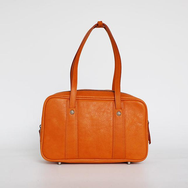 バッグ grained leather boston bag Black Grained leather - Mini Boston bag