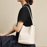 Small Leather Bucket Bag White Leather Bucket Bag White Bucket Bag Leather Women 