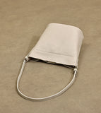 Small Leather Bucket Bag White Leather Bucket Bag White Bucket Bag Leather Women 