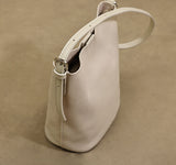 Small Leather Bucket Bag White Leather Bucket Bag White Bucket Bag Leather Women 
