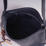 Genuine Leather black Hobo Bag Leather Bag Hobo Bag black Leather For Womens