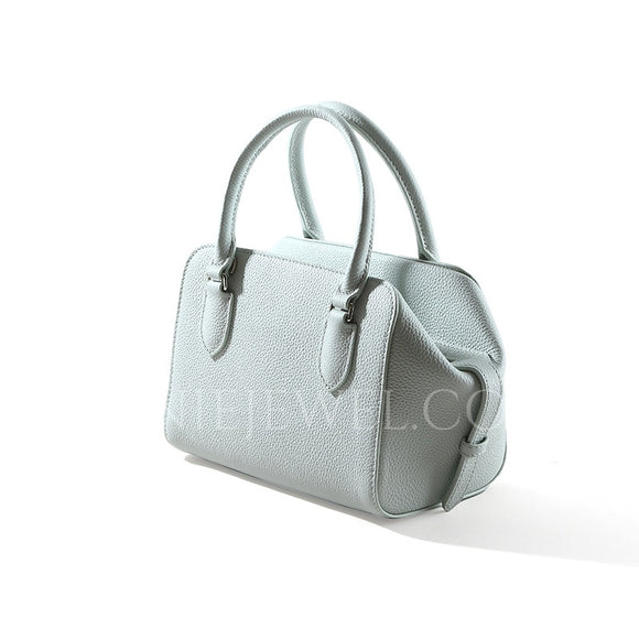 Genuine Leather Boston Bag Leather Crossbody Boston Bag For Ladies 