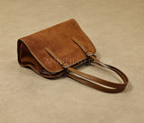 Women's Brown Suede Tote Bag Purses Suede Leather Tote Bag Tote Suede Bag 