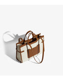 Women's Canvas Leather Tote Canvas And Leather Tote Bag Canvas And Leather Handbags 