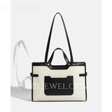 Women's Canvas Leather Tote Canvas And Leather Tote Bag Canvas And Leather Handbags 