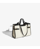 Women's Canvas Leather Tote Canvas And Leather Tote Bag Canvas And Leather Handbags 