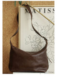 Women's Leather Hobo Bags Soft Leather Hobo Purse Zip Top Hobo Bag 